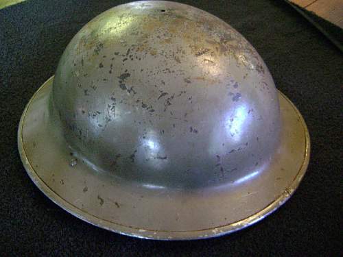Brit MKII – Dutch Civil Defense Helmet?