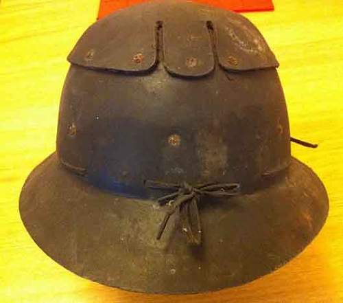 Anyone have an idea what this british fibre helmet is?   Civil Defence?  Miner?