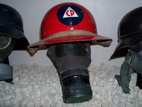 My U.S Civil Defense Helmet