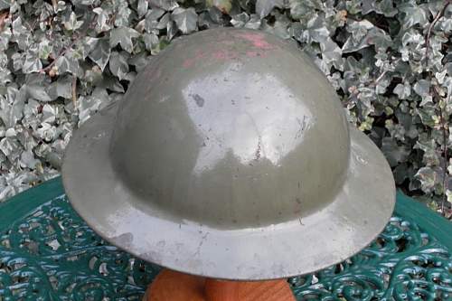 Unusual tin hat