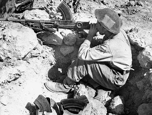 British helmet camouflage netting and field dressings.