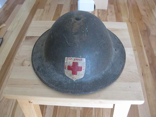 Mk I / MkII Red Cross Helmet