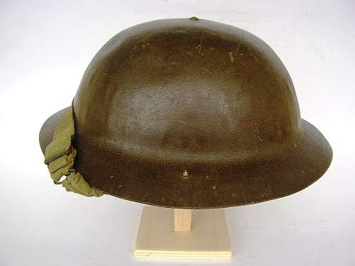 Canadian Steel Helmet Mk I*.