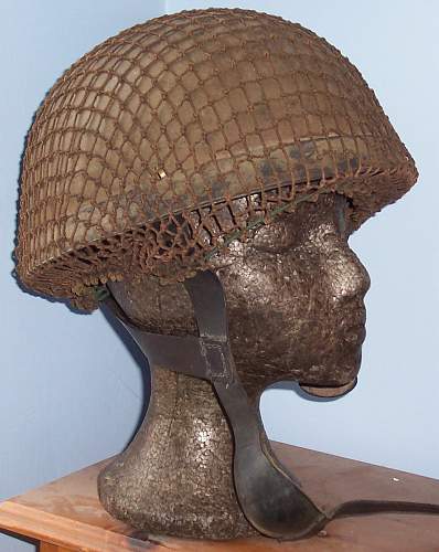 British WW2 Fibre Rim Para Helmet