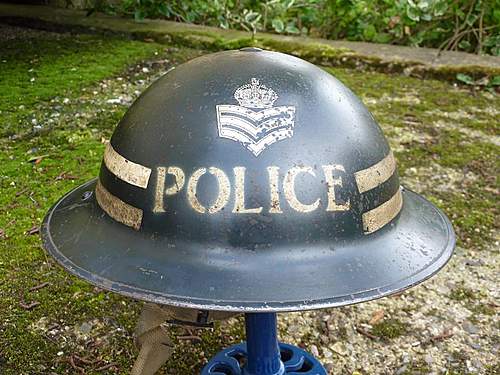 Mk2 Police sargeant Helmet.