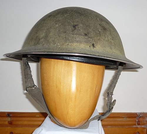 Unusual colour Mk2 No.2 British helmet