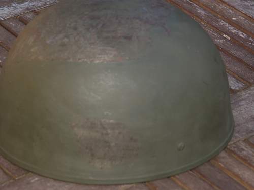 help needed   ww2 british para helmet