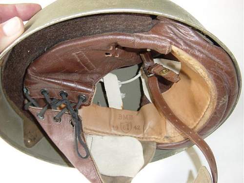 British Motor Cyclist's helmets  of WWII