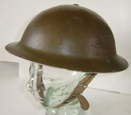 Canadian made &quot;Tommy&quot; helmet