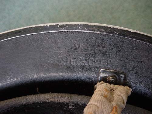 British &quot;ARP&quot; Wardens steel helmet