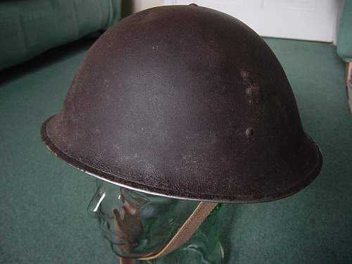 British MkIII Turtle pattern helmet