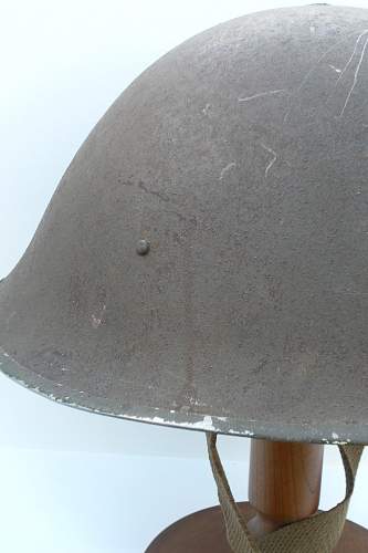 British MkIII Turtle pattern helmet