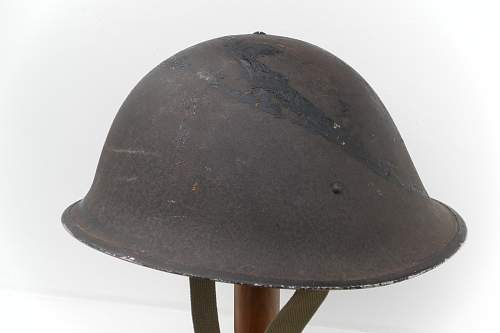 British MkIII Turtle pattern helmet