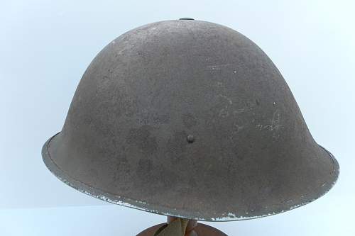 British MkIII Turtle pattern helmet