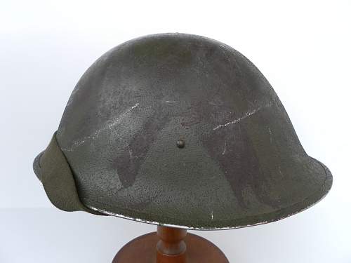 British MkIII Turtle pattern helmet