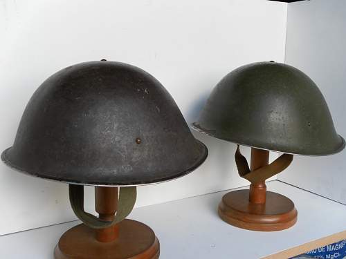 British MkIII Turtle pattern helmet