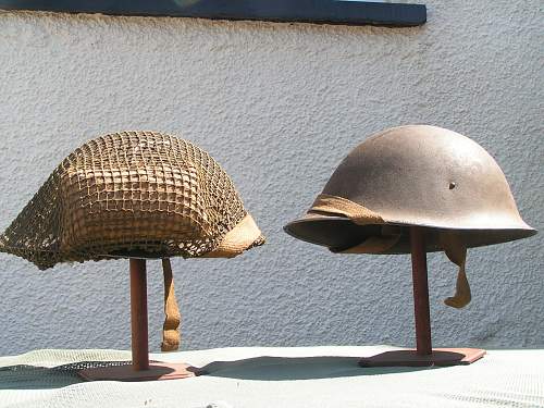 British MkIII Turtle pattern helmet