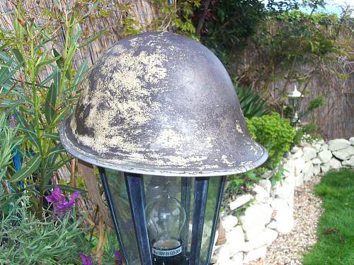 British MkIII Turtle pattern helmet