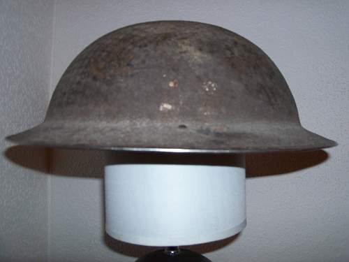 British MkIII Turtle pattern helmet