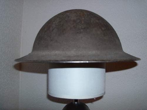 British MkIII Turtle pattern helmet