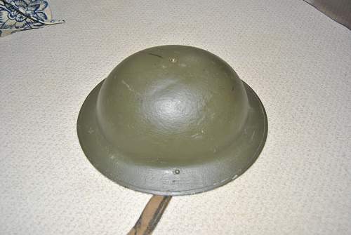 WW2 brodie helmet help!