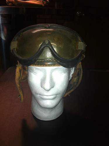 New addition WW2 US tanker helmet