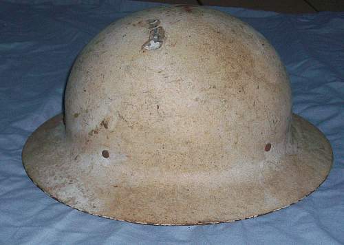WW2 US civil defense helmet used in tropics?
