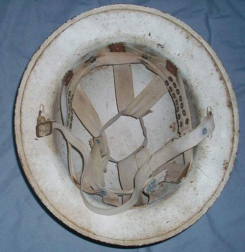 WW2 US civil defense helmet used in tropics?