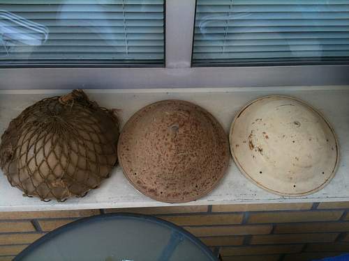 My Tiny SA Desert Tan Helmet Collection