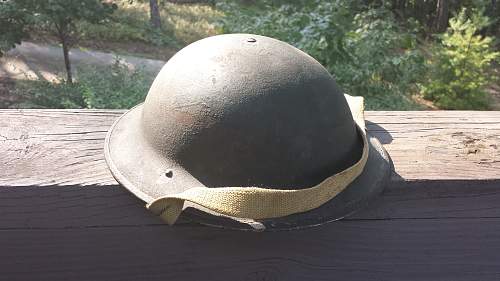 British Brodie style helmet