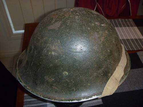 British MkIII Turtle pattern helmet