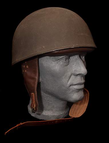 WWII British Despatch Helmet.