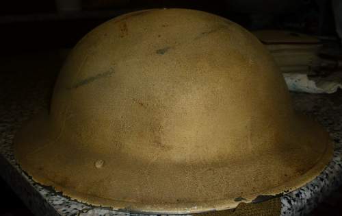 Ww2 original british  helmet?