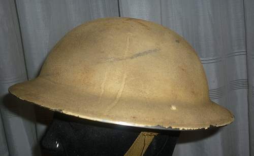 Ww2 original british  helmet?