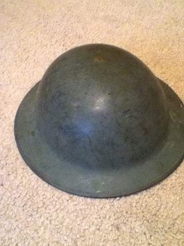 Odd British MKII Helmet?