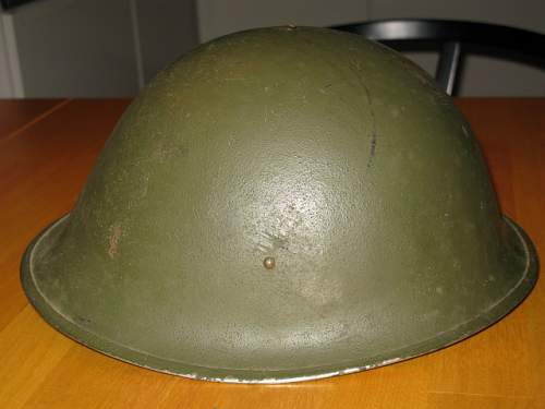 British MkIII Turtle pattern helmet