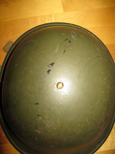 British MkIII Turtle pattern helmet