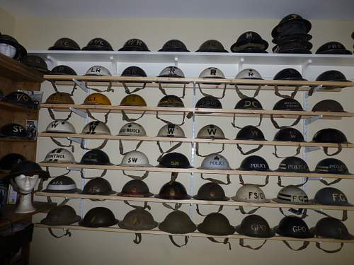 mkII (&amp;mkI or earlier) Helmets Steel, British &amp; Commonwealth, show yours