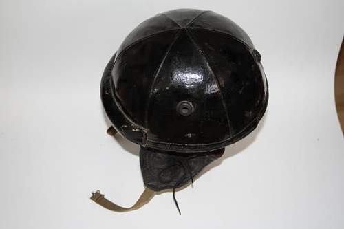 Early Canadian second pattern tankers crash helmet