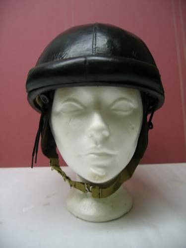 Early Canadian second pattern tankers crash helmet