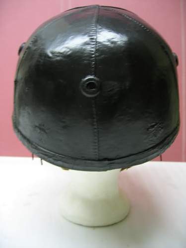 Early Canadian second pattern tankers crash helmet