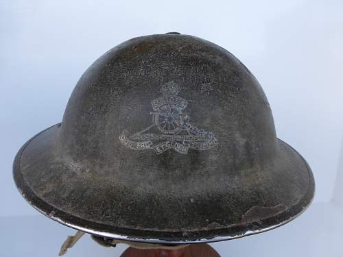 mkII (&amp;mkI or earlier) Helmets Steel, British &amp; Commonwealth, show yours