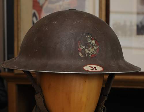 mkII (&amp;mkI or earlier) Helmets Steel, British &amp; Commonwealth, show yours