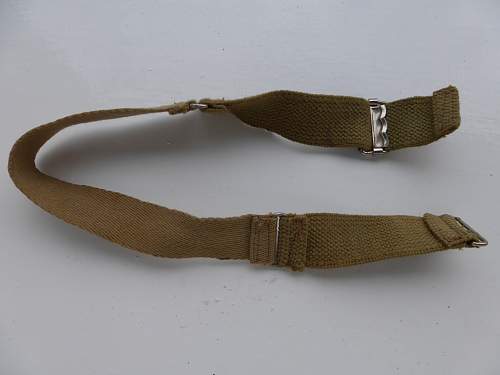 WW2 British chin straps