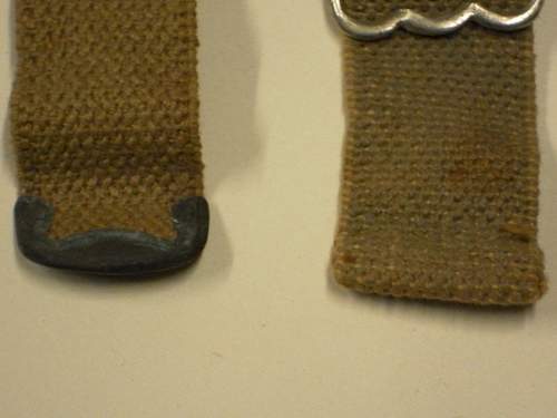 WW2 British chin straps