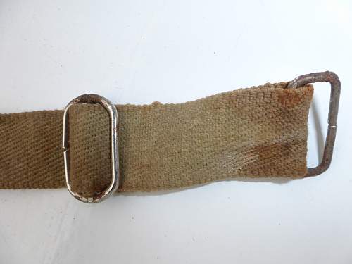 WW2 British chin straps