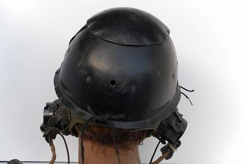 WW2 British &amp; Canadian Helmets, Crash, &amp; Helmets, Steel, Royal Armoured Corps.