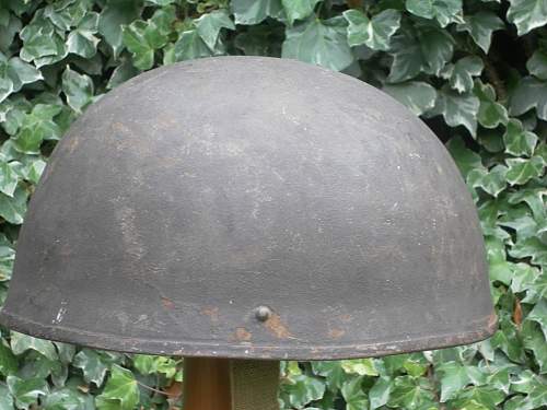 WW2 British &amp; Canadian Helmets, Crash, &amp; Helmets, Steel, Royal Armoured Corps.