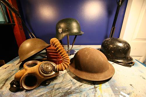 mkII (&amp;mkI or earlier) Helmets Steel, British &amp; Commonwealth, show yours