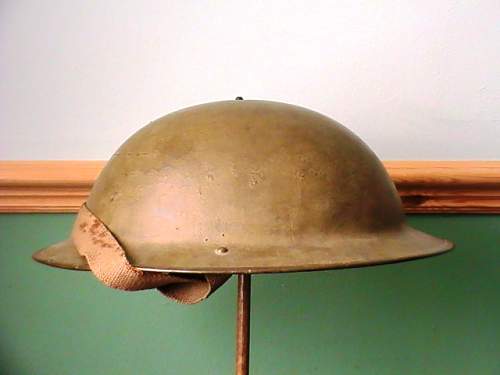 Need a little help with a british helmet